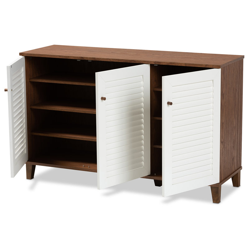 16 Pair Shoe Storage Cabinet