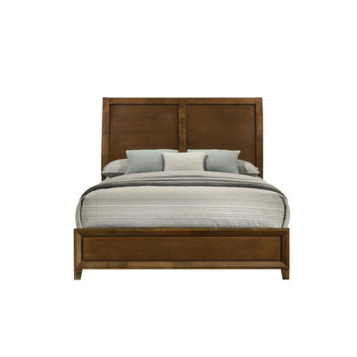 Bangor Wood Queen Bed, Brown