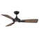 Mykonos 52" 3 - Blade Outdoor/Indoor Smart Ceiling Fan with Remote Control and LED Light Kit Included, Works With Alexa and iOS or Android App