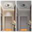 Phillis 2-Light 55cm LED Integrated Semi Flush Mount Ceiling Light-646686849