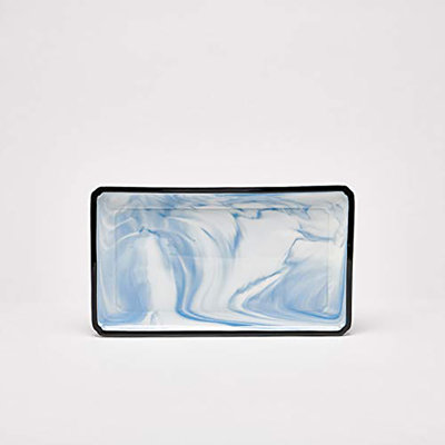 Assiette plate en porcelaine tendre 10,5 po Chadley