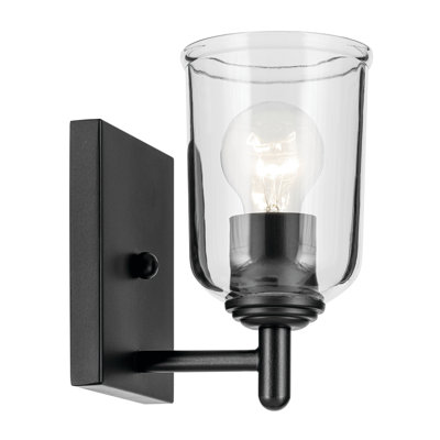 5" 1-Light Wall Sconce with Clear Glass