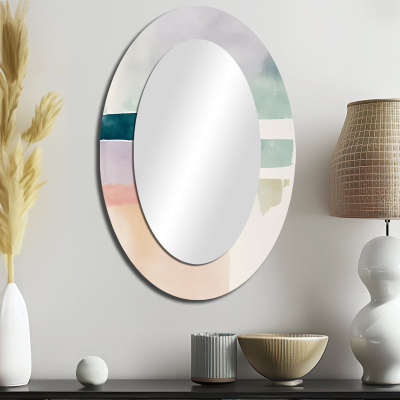 Miroir mural Pastel Serenity III, 36 po x 24 po