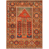 One-of-a-Kind Rectangle 3'5" X 4'7" Area Rug