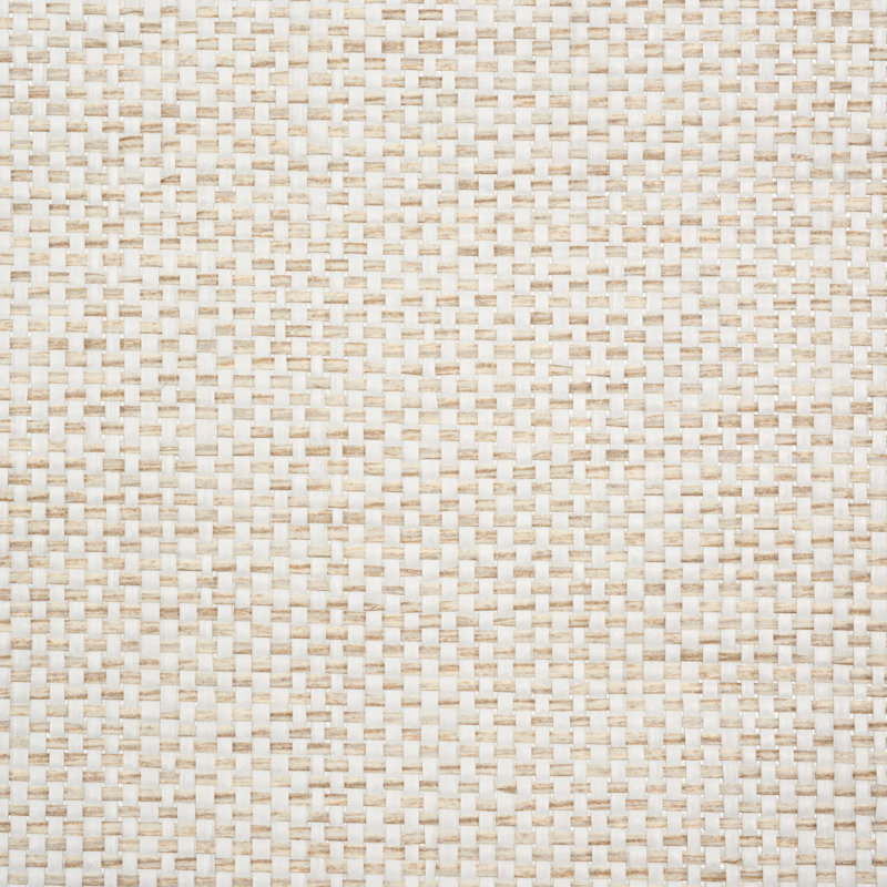 Papier peint tissé ton sur ton, Ivoire