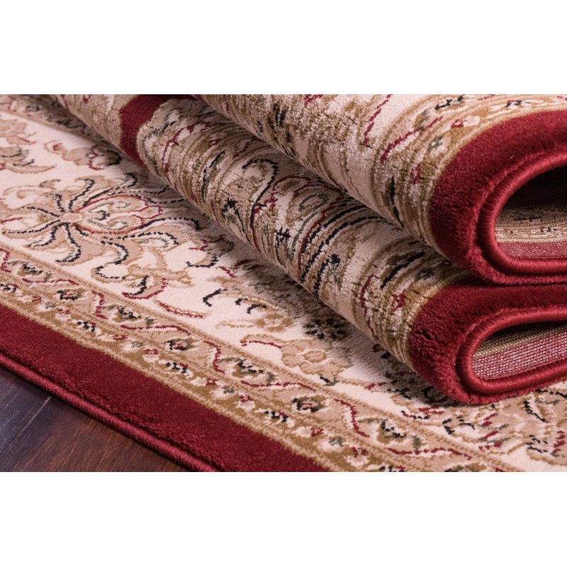 Tapis rouge agra Atterbury, Rectangle 9 pi 2 po x 12 pi 10 po