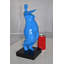 Statue volumineuse en résine Lawence