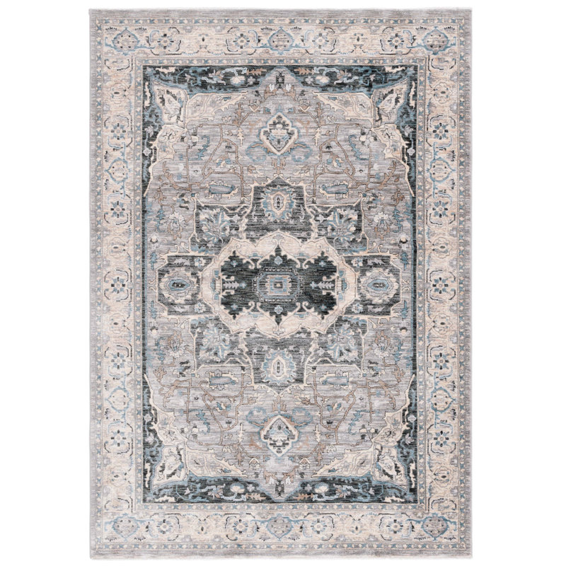 Rinnie Performance Oriental Rug, Square 4'