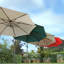 Blevins 270cm Lighted Cantilever Parasol-1124389583