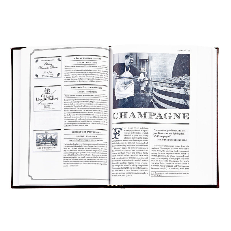 The Wine Bible Leather Bound Book