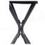 Table d'appoint en verre trempé - capacité de 250 lb, résistante aux intempéries pour balcon, jardin, terrasse