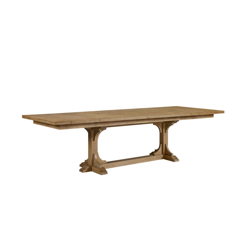 Table à tréteaux - amande (table seulement), H 30 po x l 144 po x P 44 po, Beige