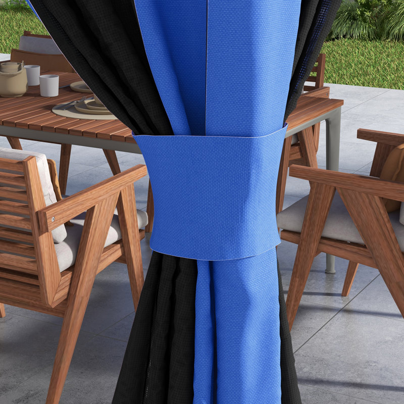 Steel Gazebo, Blue