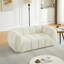 Causeuse en chenille avec coussin moelleux-202710373