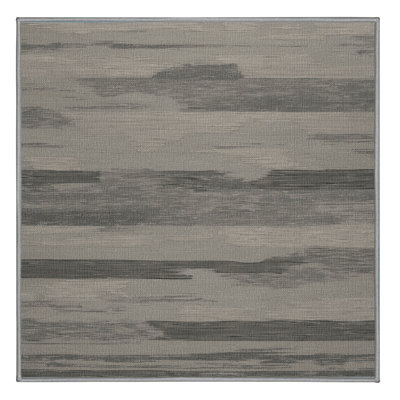 Washable Driftwood grays Nautical Area Rug