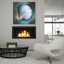 «Clam Shell Glow» par Louise Montillio, art mural en verre acrylique-226816333