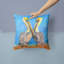 Coussin décoratif intérieur/extérieur pelican