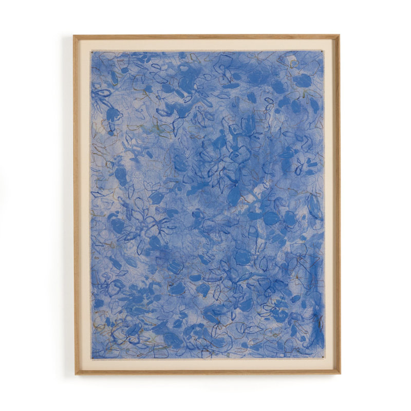 Glimmer No 23 Painting by Laurel-Dawn Latshaw, 47" H x 60" W