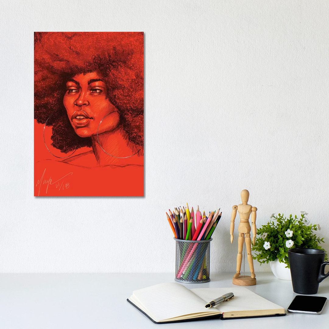 Neema von Sheeba Maya - Galerie-verpackte Leinwand Giclée