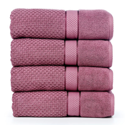 Collection de serviettes texturées 100% coton Mulaayam