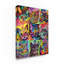 « neuf of chats », reproduction d’impression sur toile tendue-25333577