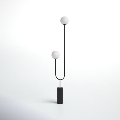 Ixia Contemporary Marble 73" Tree Floor Lamp