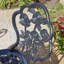Germain Rose Floral Outdoor Garden Patio Bistro Set-1501650971