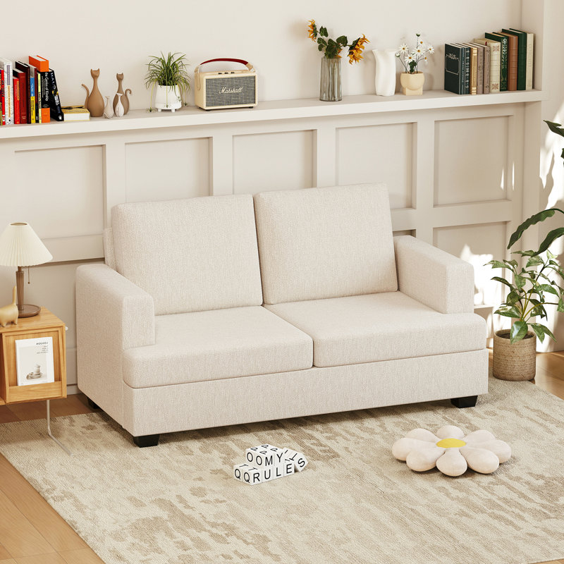 Canapé Morden, Beige, H 36,25 po x l 63 po x P 37 po