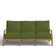 Haley Teak Outdoor Lattice Back Sofa