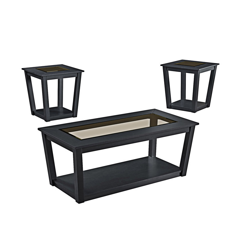 Rectangular Coffee Table And End Tables Set