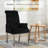 Upholstered Tufted Arm Dining Chairs-644862585