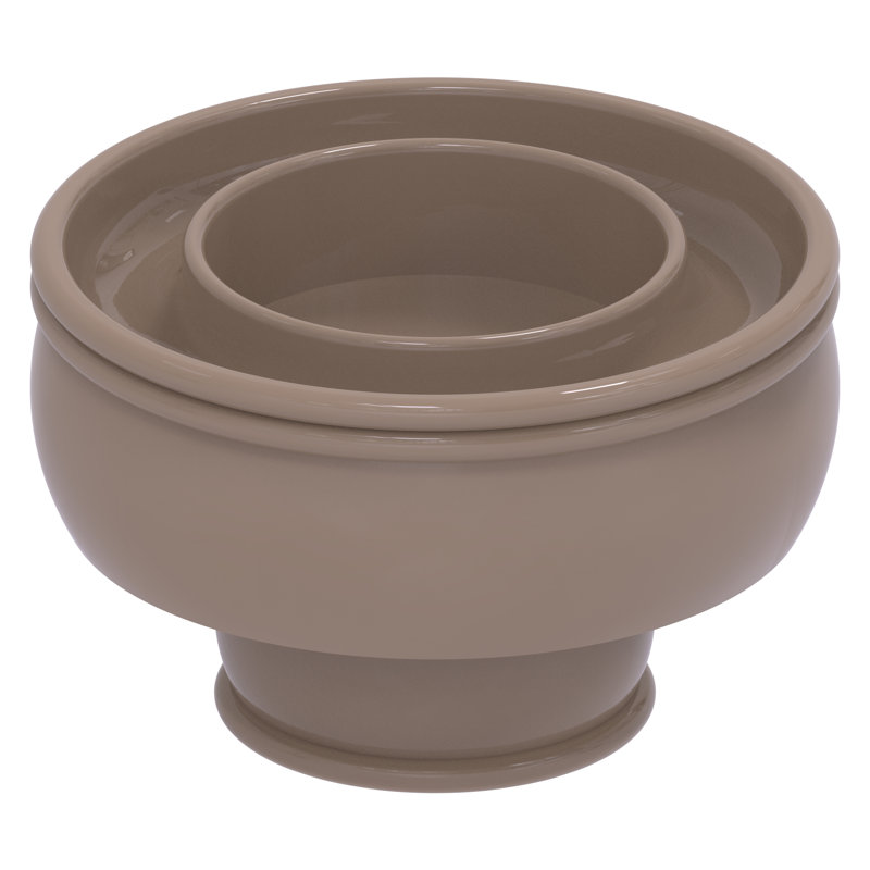Photophore en laiton 1,75 po, Beige ombragé