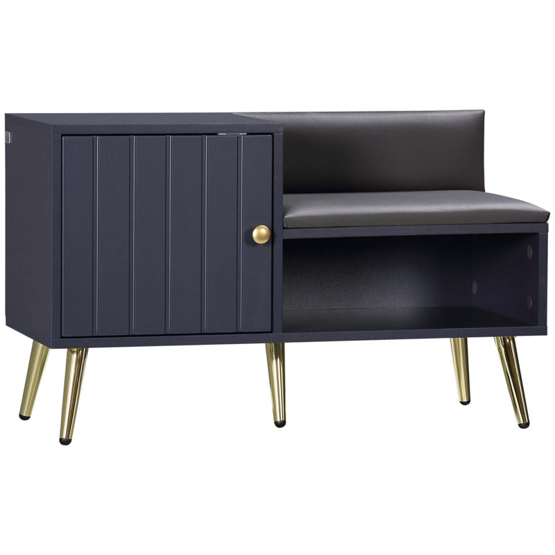 4 Pair Shoe Storage Bench