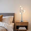 6 - Light 56cm Chrome Novelty Table Lamp