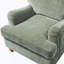 Fauteuil en tissu sauge-942939560