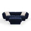 Charlotte 224Cm Velvet Rolled Arms Chesterfield Sofa-711417583