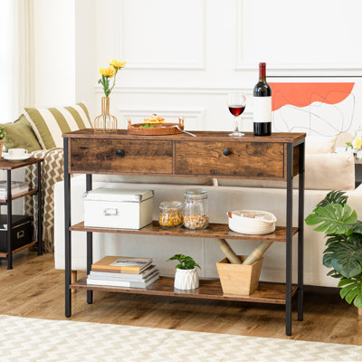 Lowrher 100cm Console Table with Storage