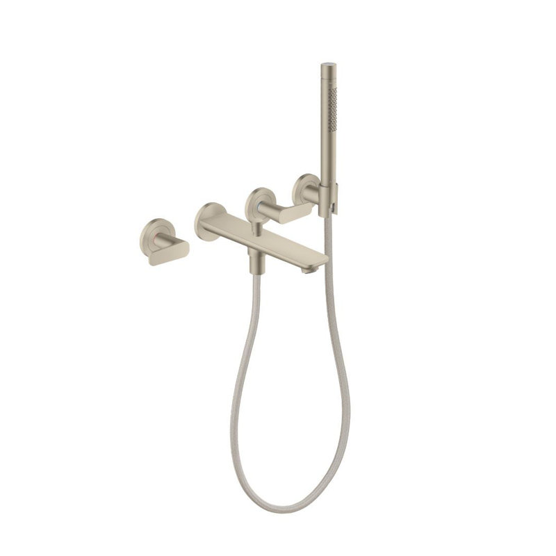Citterio C Tub Filler with Diverter, Brushed Nickel