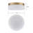 Modern 5Cct Led Flush Mount Ceiling Light