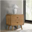 Winston Light Ash 2-drawer Nightstand Bedside Table