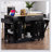 Fluted Kitchen Island with Trash Can Storage, Power Outlets, and Rolling Wheels for Enhanced Mobility and Organization-1805581262