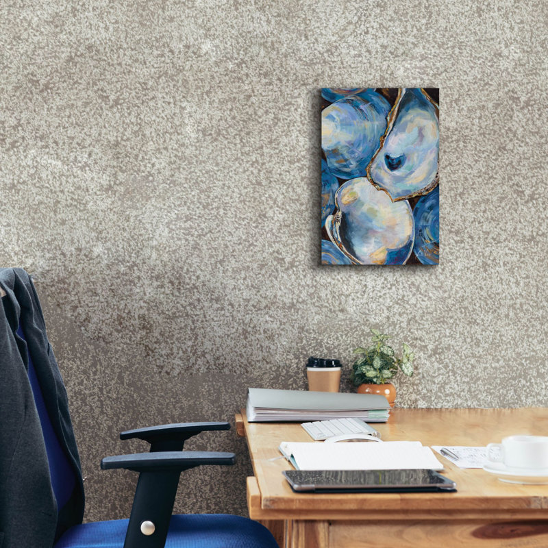 «Matununk Shells Light» par Jeanette Vertentes, art mural sur toile, H 18 po x l 12 po x P 0,75 po