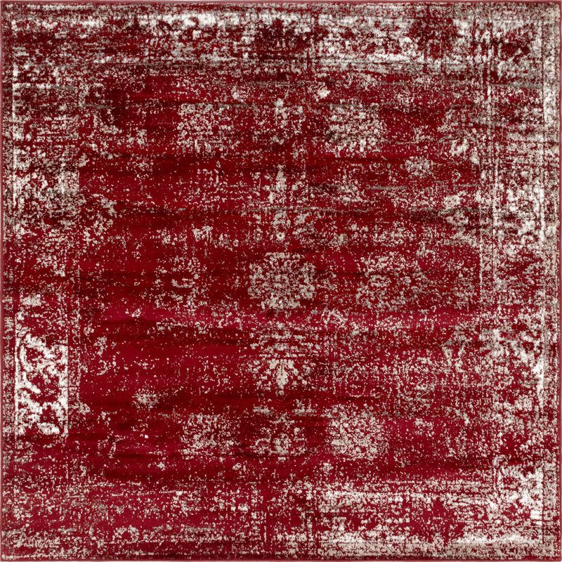 Brandt Floral Indoor Rug, Square 6'1"