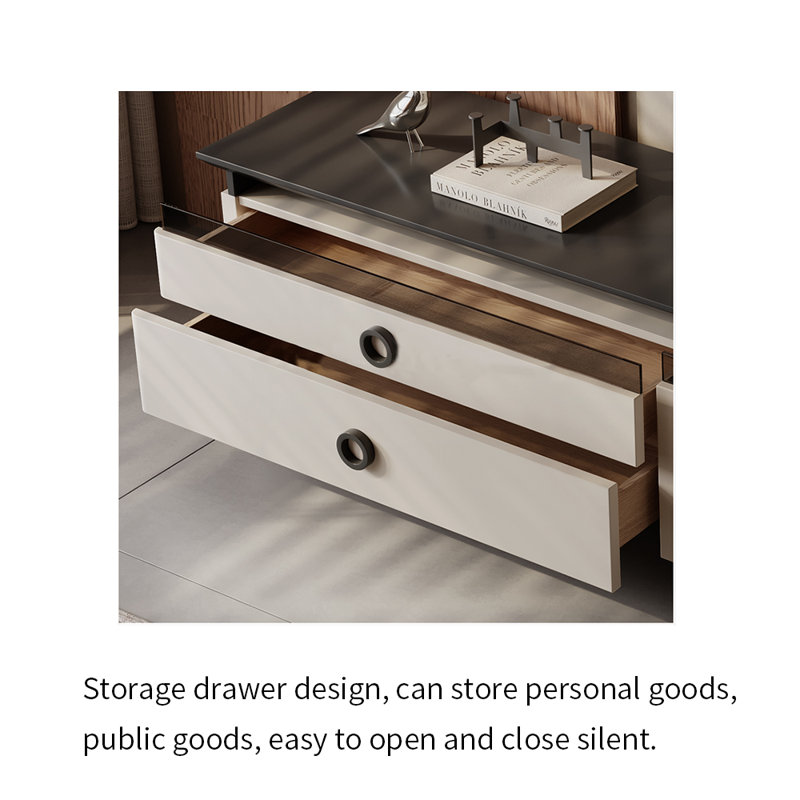 Home TV stand coffee table combination
