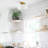 Sangerville Glass Semi Flush Mount