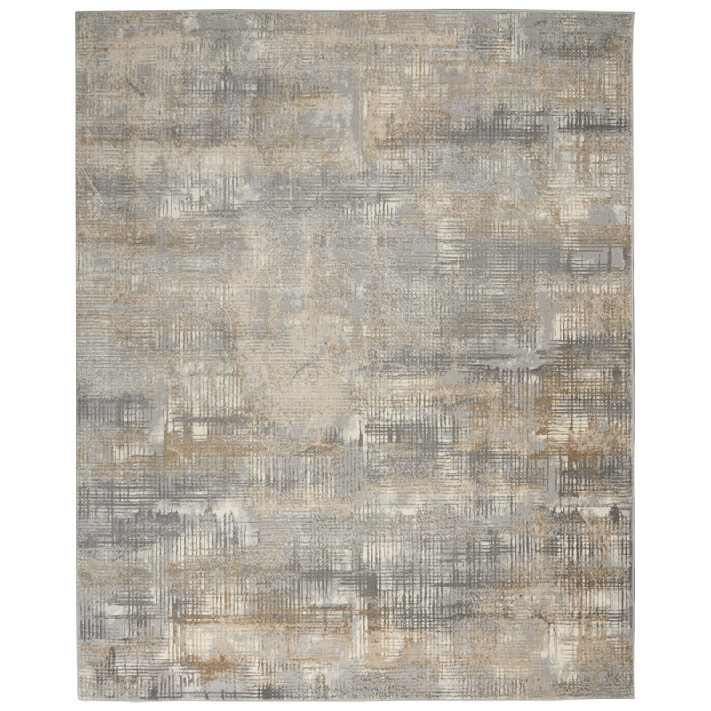 Rush Abstract Area Rug, Rectangle 244 x 305cm
