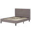 Lit plateforme tapissier gris Avenue-466951190