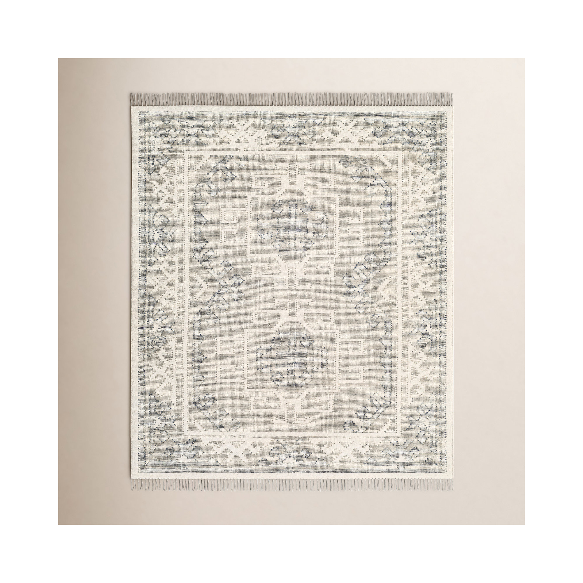 Saber Handmade Wool Rug, Rectangle 9' x 12'