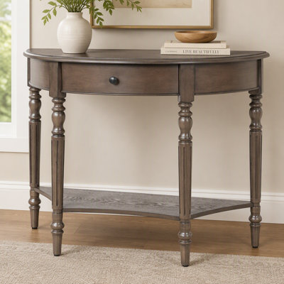 Sofa Table Console Table with Drawer and Shelf