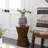 Solid Wood Accent Stool